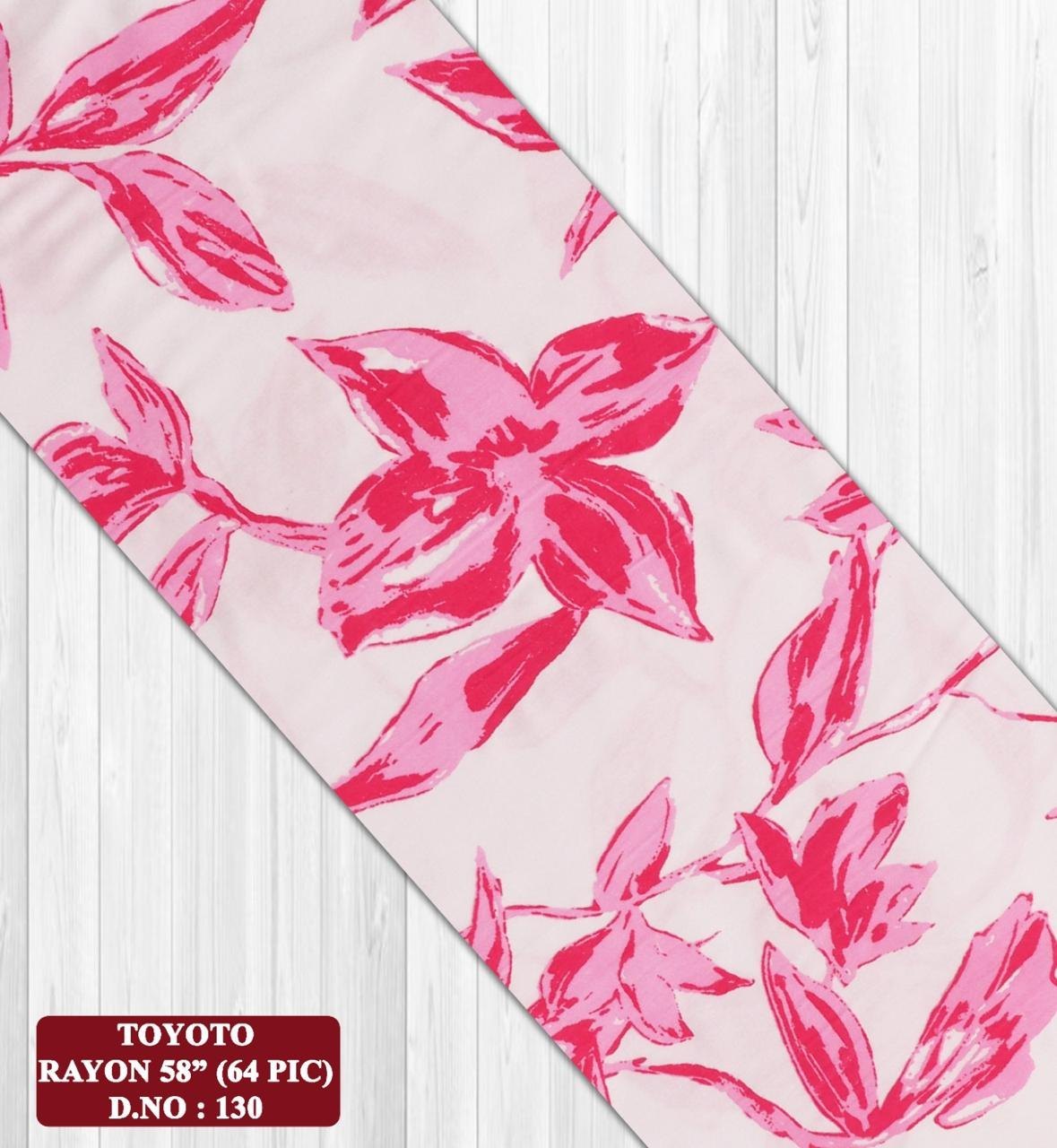 Toyoto Rayon Printed Fabric –Soft & Stylish Dress Material