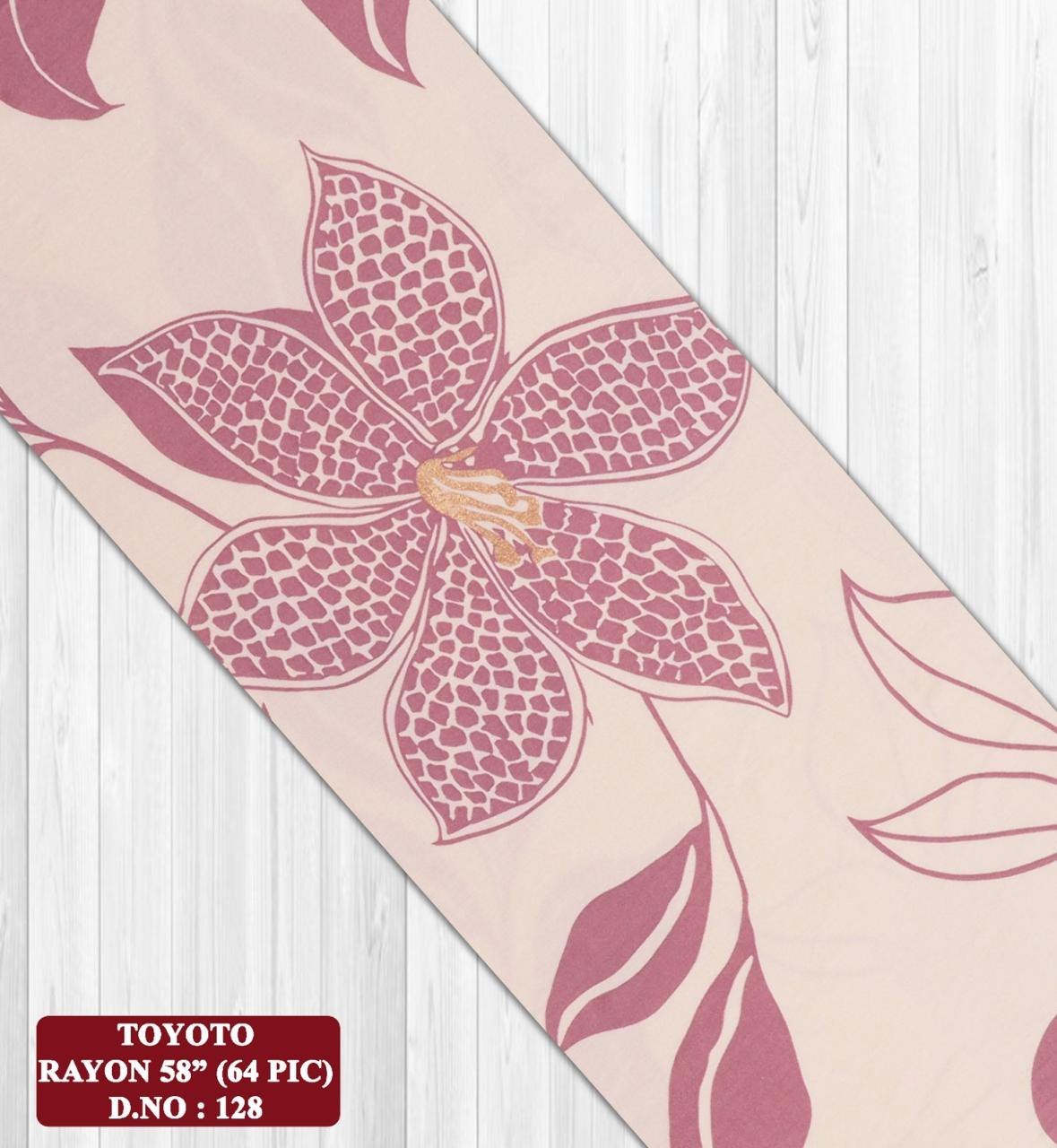 Toyoto Rayon Printed Fabric –Soft & Stylish Dress Material