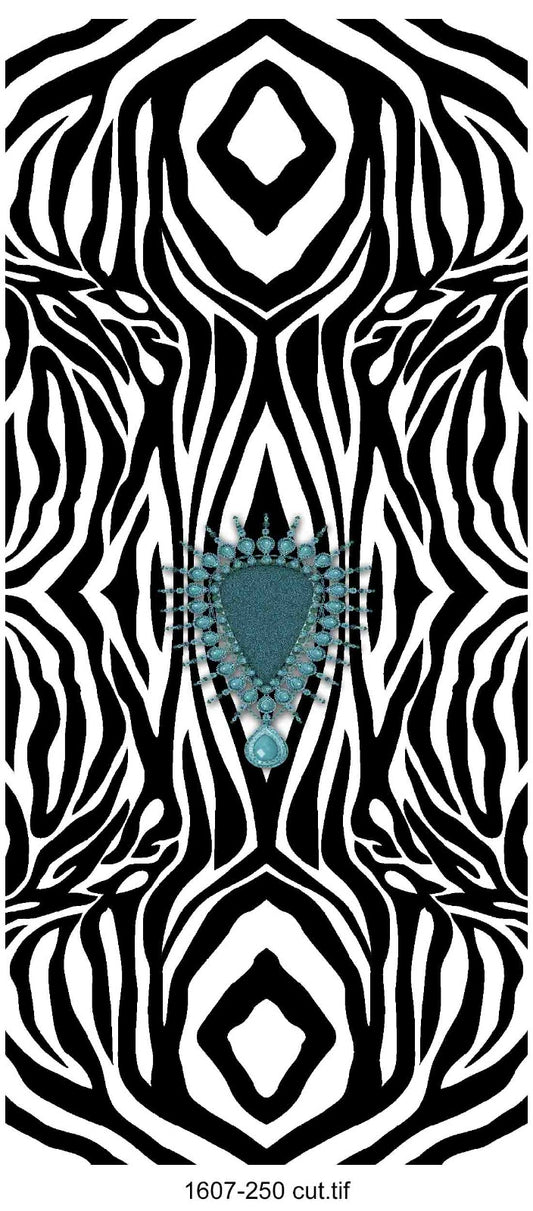 Digital Printed Kaftan Dress