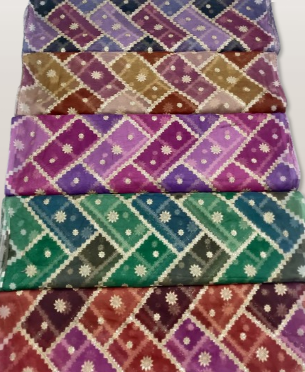 Premium Embroidery Georgette Fabric